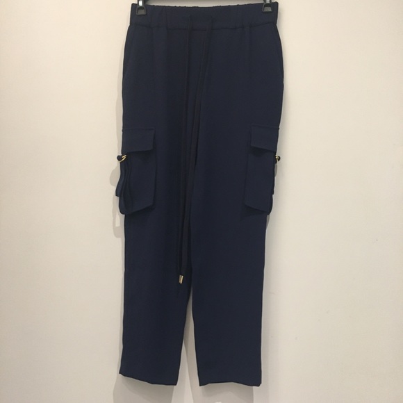 Michael Kors Pants - Michael Kors Wide Legged Cargo Pant